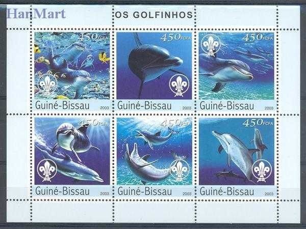 Znaczek Gwinea Bissau 2003 Mi 2584-2589 Czyste **