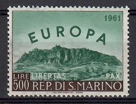 Znaczek San Marino 1961 Mi 700 Czyste **