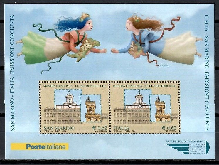 Znaczek San Marino 2006 Mi bl 37 Czyste **
