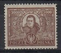 Znaczek Polska 1923 Mi 183 Fi 165 Czyste **