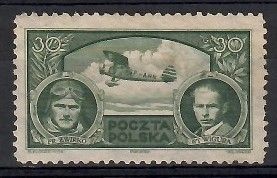 Znaczek Polska 1933