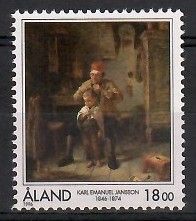 Znaczek Wyspy Alandzkie 1996 Mi 116 Czyste **