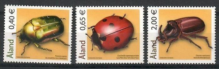 Znaczek Wyspy Alandzkie 2006 Mi 259-261 Czyste **