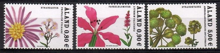 Znaczek Wyspy Alandzkie 2007 Mi 274-276 Czyste **