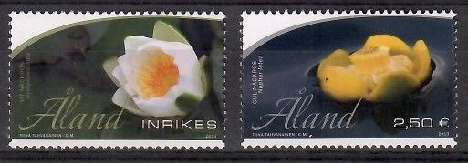 Znaczek Wyspy Alandzkie 2013 Mi 377-378 Czyste **