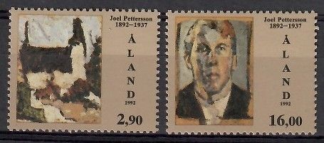 Znaczek Wyspy Alandzkie 1992 Mi 61-62 Czyste **