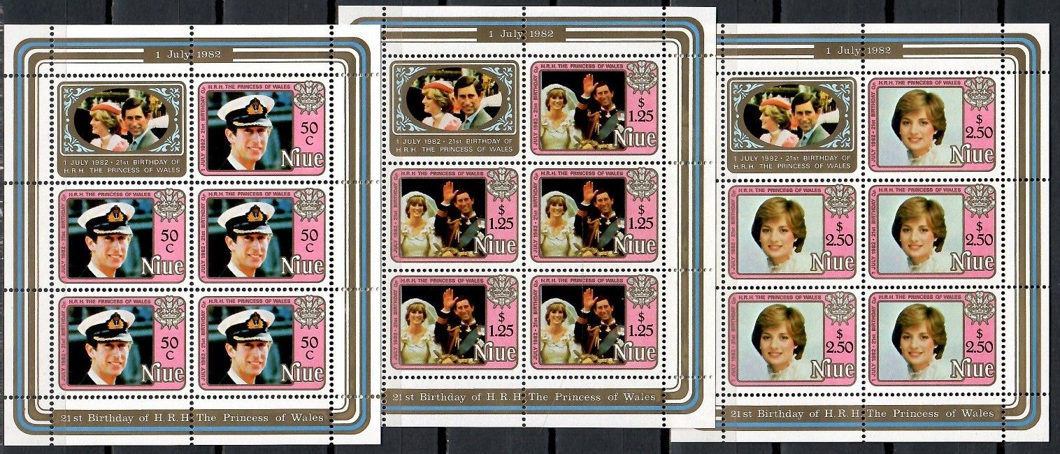 Znaczek Niue 1982