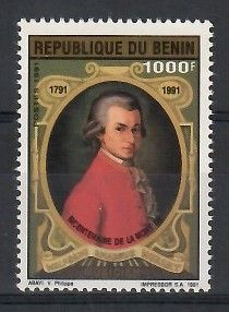 Znaczek Benin 1991 Mi 509 Czyste **