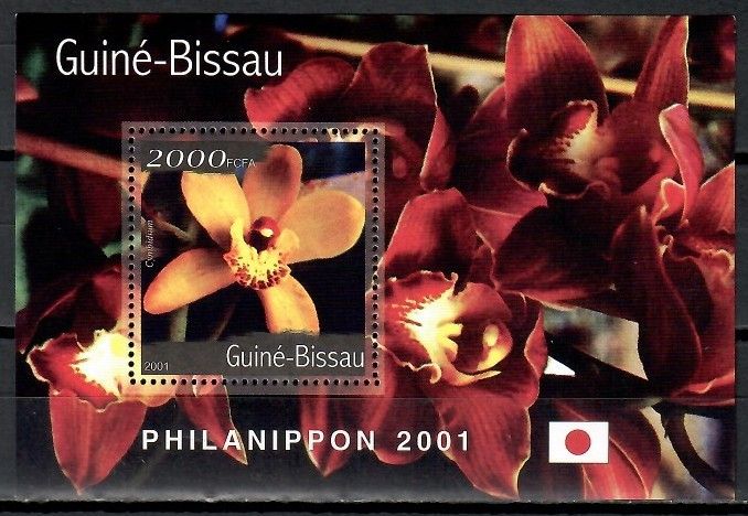 Znaczek Gwinea Bissau 2001 Mi bl 328 Czyste **