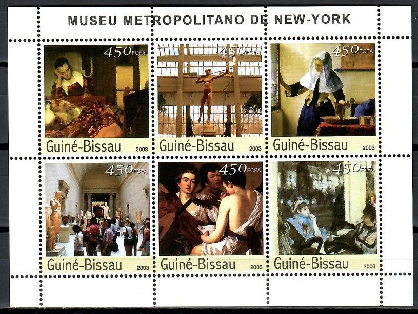 Znaczek Gwinea Bissau 2003 Mi ark 2261-2266 Czyste **