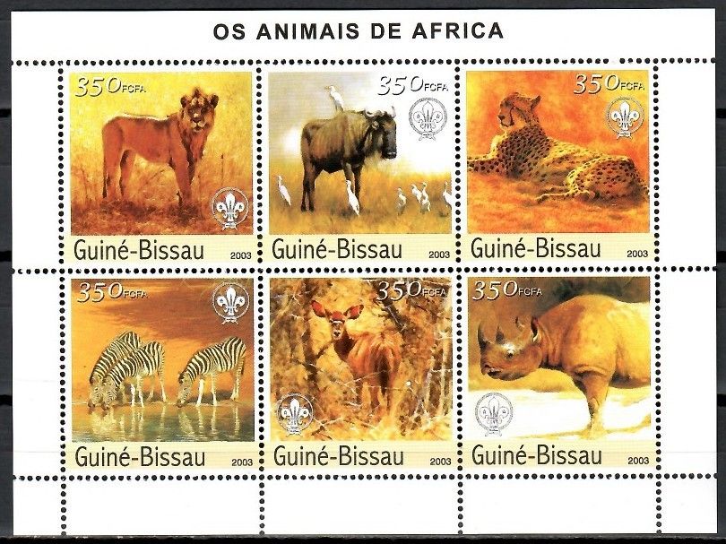 Znaczek Gwinea Bissau 2003