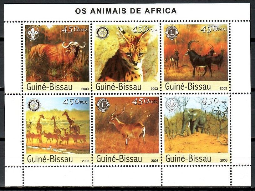Znaczek Gwinea Bissau 2003