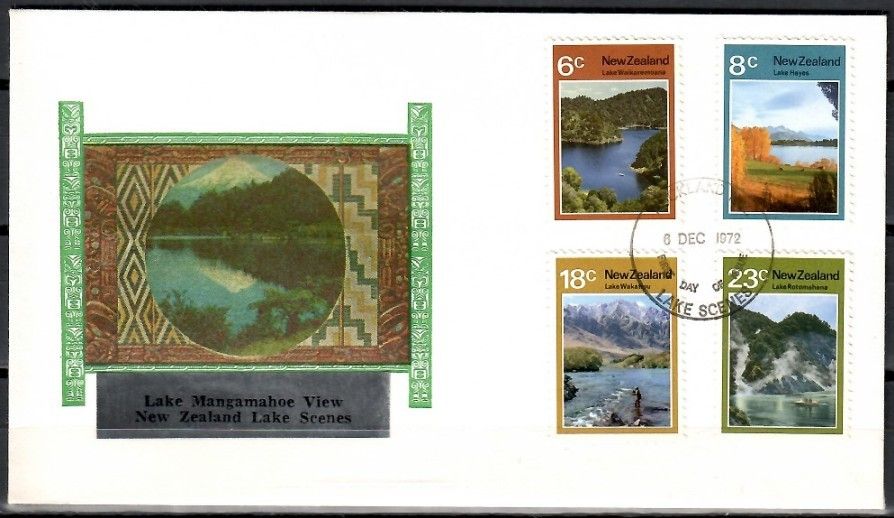 Znaczek Nowa Zelandia 1972 Mi 593-596 FDC