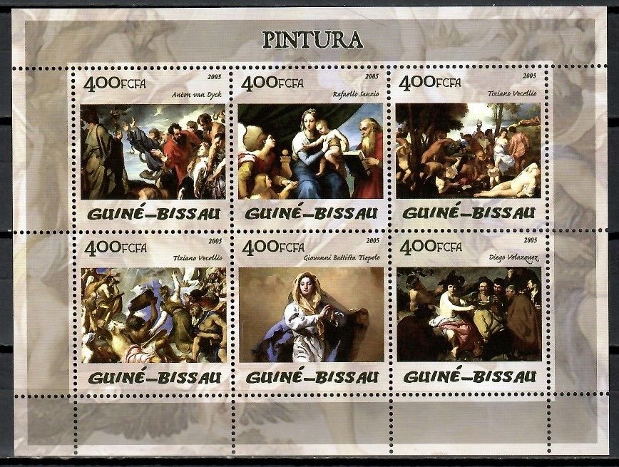 Znaczek Gwinea Bissau 2005