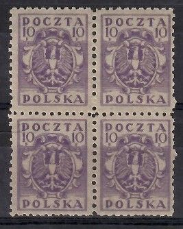 Znaczek Polska 1922 Mi aus 2 Fi 145 Czyste **