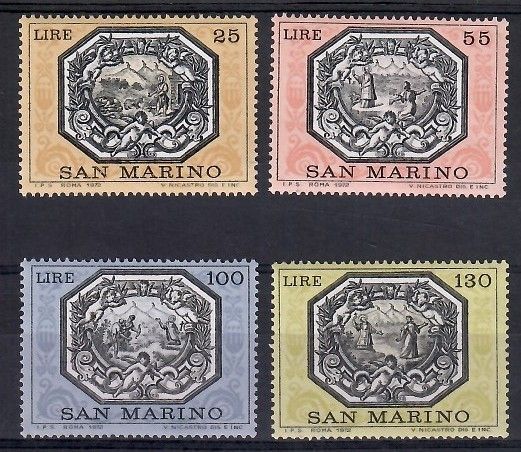Znaczek San Marino 1972
