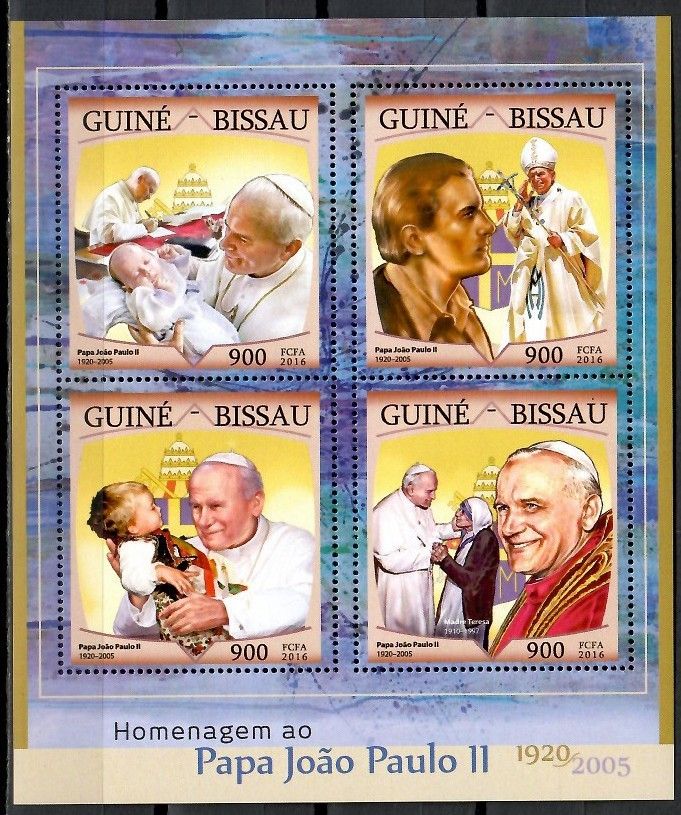 Znaczek Gwinea Bissau 2016