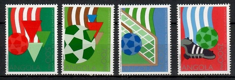 Znaczek Angola 1994 Mi 960-963 Czyste **
