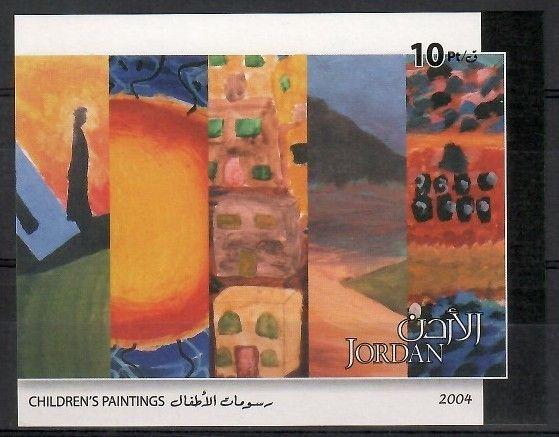 Znaczek Jordania 2004 Mi bl 105 Czyste **