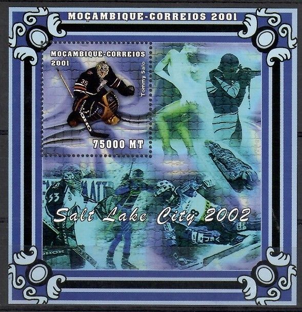 Znaczek Mozambik 2001 Mi bl91 Czyste **