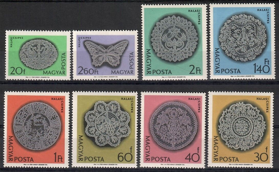 Znaczek Węgry 1964 Mi 2000-2007 Czyste **