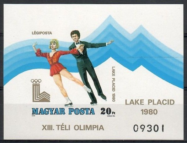 Znaczek Węgry 1979 Mi bl 140B Czyste **
