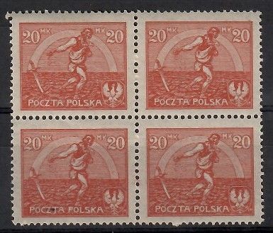 Znaczek Polska 1921 Mi 160 Fi 127 Czyste **