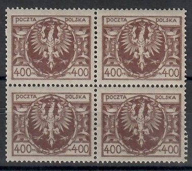 Znaczek Polska 1923 Mi 178 Fi 140 Czyste **