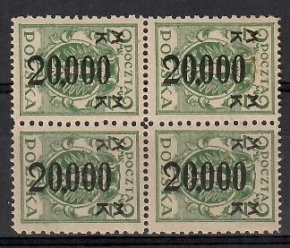 Znaczek Polska 1923 Mi 189 Fi 168 Czyste **