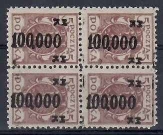 Znaczek Polska 1923 Mi 190 Fi 171 Czyste **