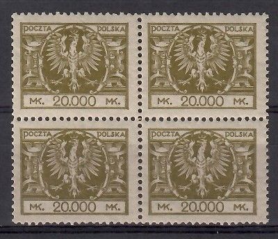 Znaczek Polska 1924 Mi 192 Fi 173 Czyste **
