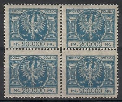 Znaczek Polska 1924 Mi 196 Fi 177 Czyste **