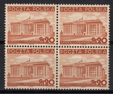 Znaczek Polska 1937 Mi 318 Fi 297 Czyste **