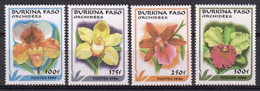 Znaczek Burkina Faso 1996 Mi 1423-1426 Czyste **