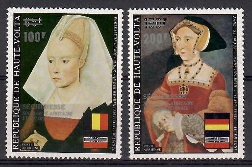 Znaczek Górna Wolta 1973 Mi 458-459 Czyste **