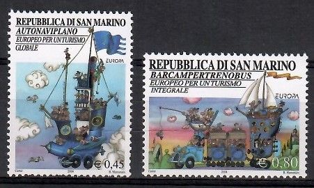 Znaczek San Marino 2004 Mi 2148-2149 Czyste **