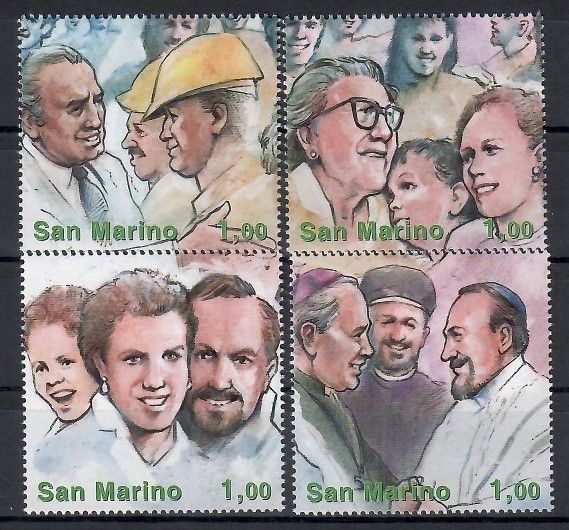 Znaczek San Marino 2004 Mi 2165-2168 Czyste **