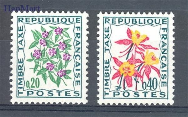 Znaczek Francja 1971 Mi por 104-105 Czyste **