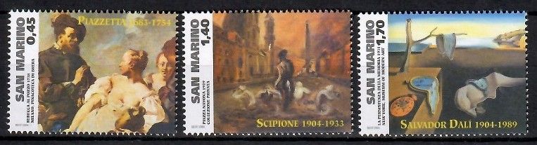 Znaczek San Marino 2004 Mi 2172-2174 Czyste **