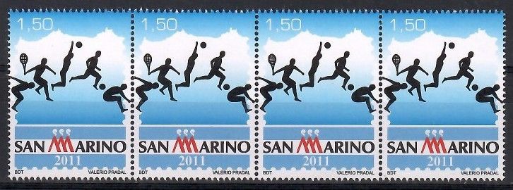San Marino 2011 Mi 2465 Czyste **
