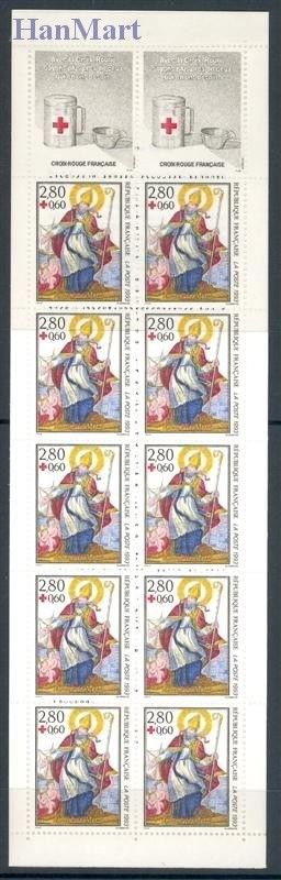 Znaczek Francja 1993 Mi mh 33 Czyste **