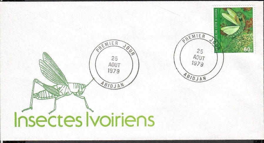 Znaczek Wybrzeże Kości Słoniowej 1979 Mi B611 FDC