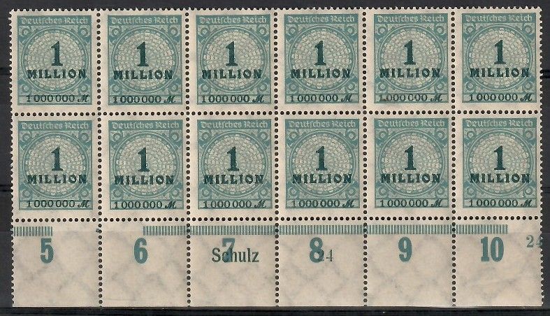 Znaczek Deutsches Reich / III Rzesza 1923 Mi 314 Czyste **