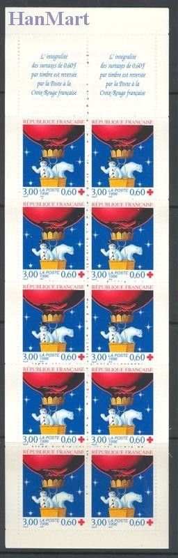 Znaczek Francja 1996 Mi mh 43 Czyste **
