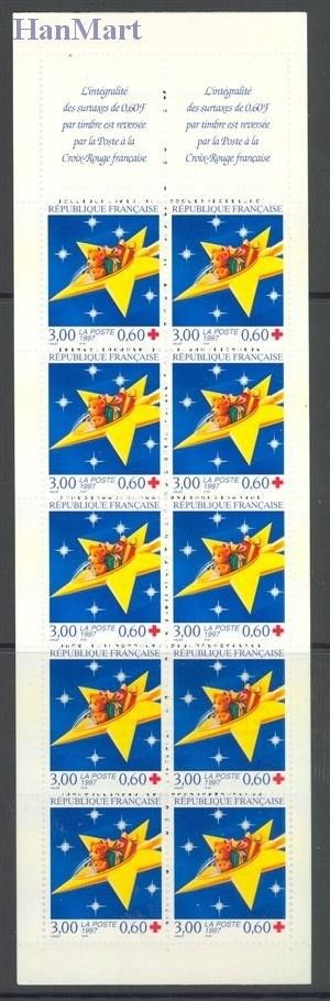 Znaczek Francja 1997 Mi mh 46 Czyste **