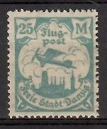 Znaczek Wolne Miasto Gdańsk 1923 Mi 133 Czyste **