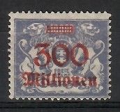 Znaczek Wolne Miasto Gdańsk 1923 Mi 175 Czyste **