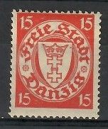 Znaczek Wolne Miasto Gdańsk 1925 Mi 214y Czyste **