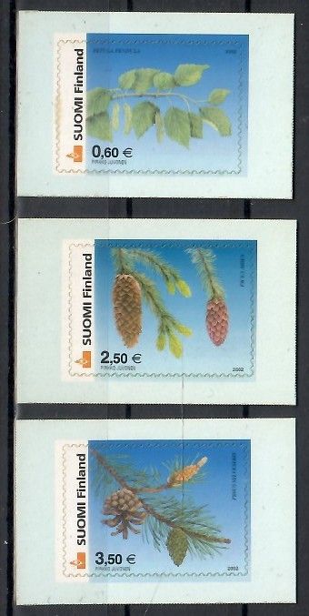 Znaczek Finlandia 2002 Mi 1602-1604 Czyste **
