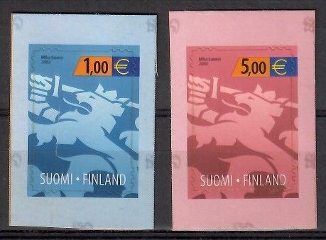 Znaczek Finlandia 2002 Mi 1607-1608 Czyste **